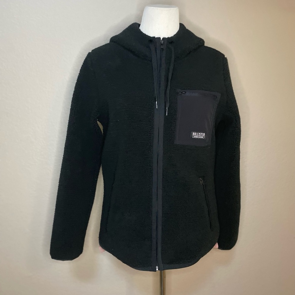 ▪️▪️▪️Hollister Mens sherpa jacket size xs▪️▪️▪️ - Picture 1 of 9